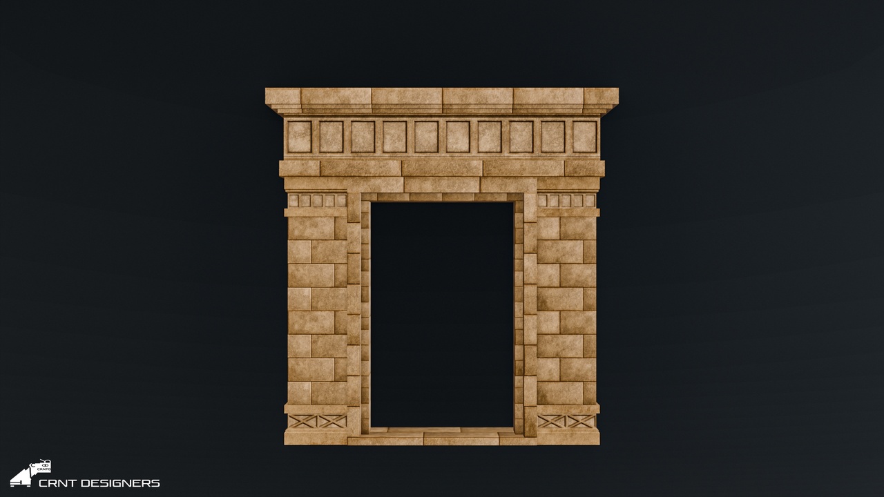 Media 1 for listing Ancient Stone Architecture Modular Kit - UE4 And UE5 Optimized