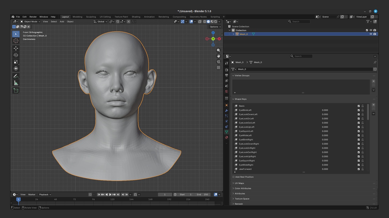 Media 1 for listing Export Metahuman as glTF + ARKit