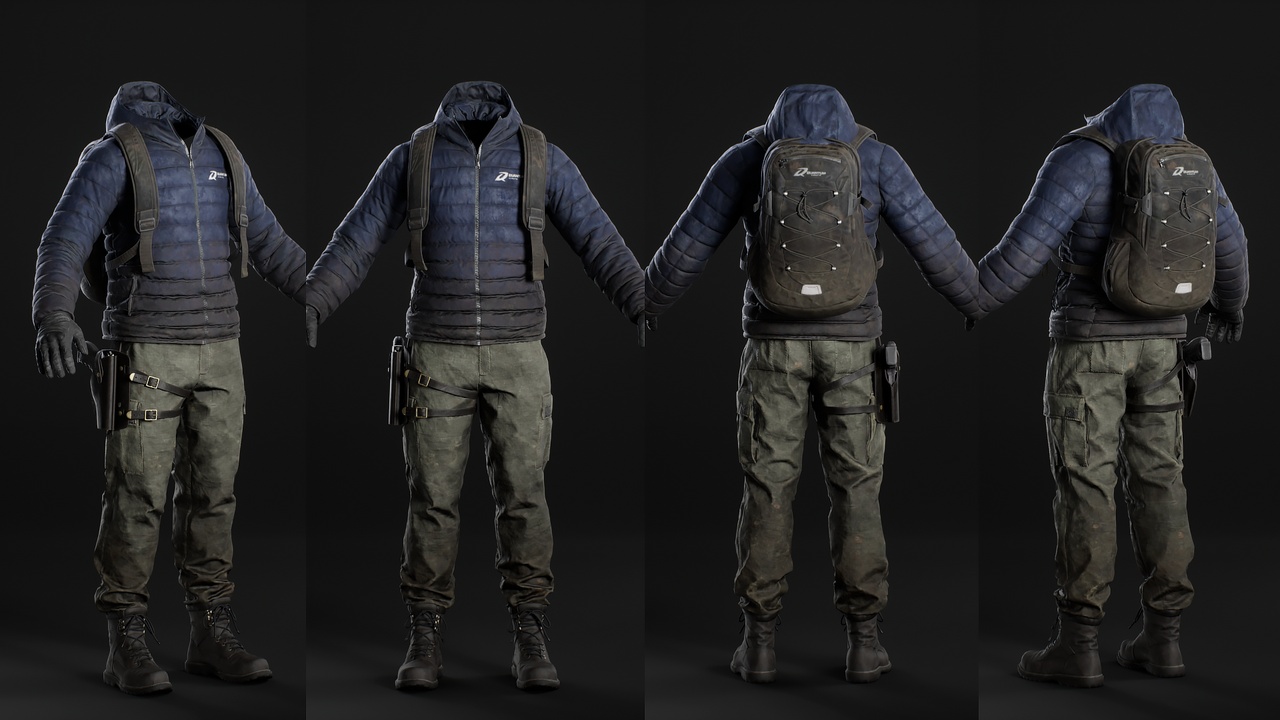 Media 1 for listing Survival Outfit 13 - Metahuman