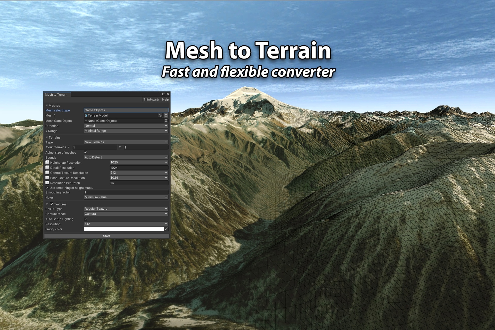 Media 1 for listing Mesh to Terrain