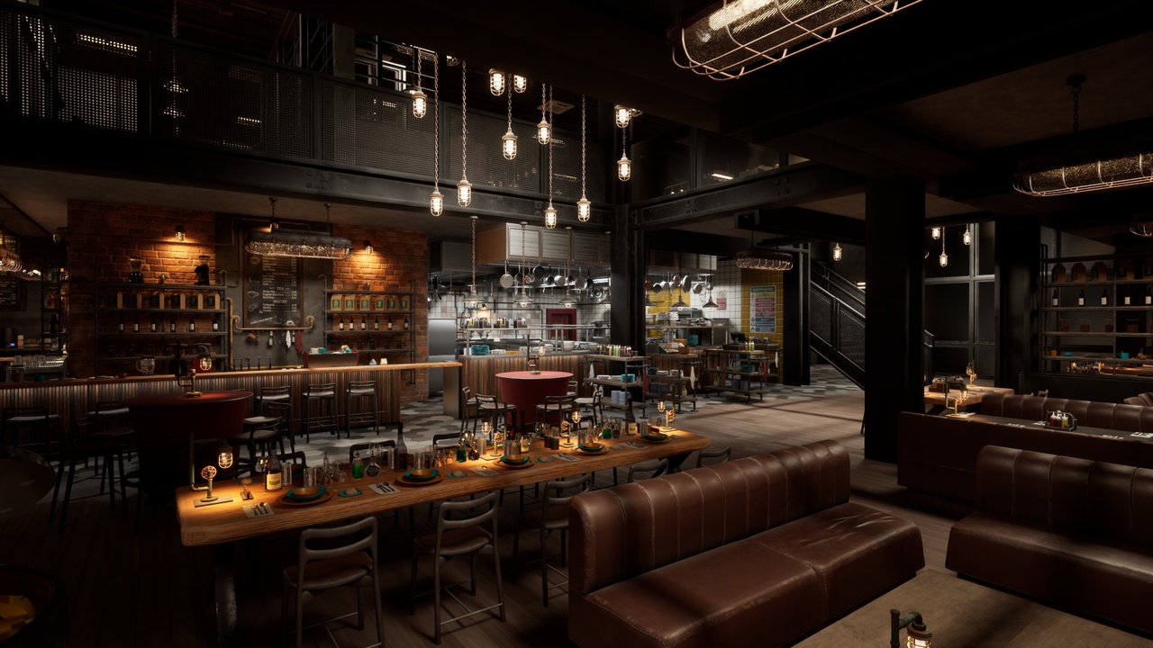 Media 1 for listing Modular Two-Storey Industrial Restaurant, Bar & Café with Underground Cellar