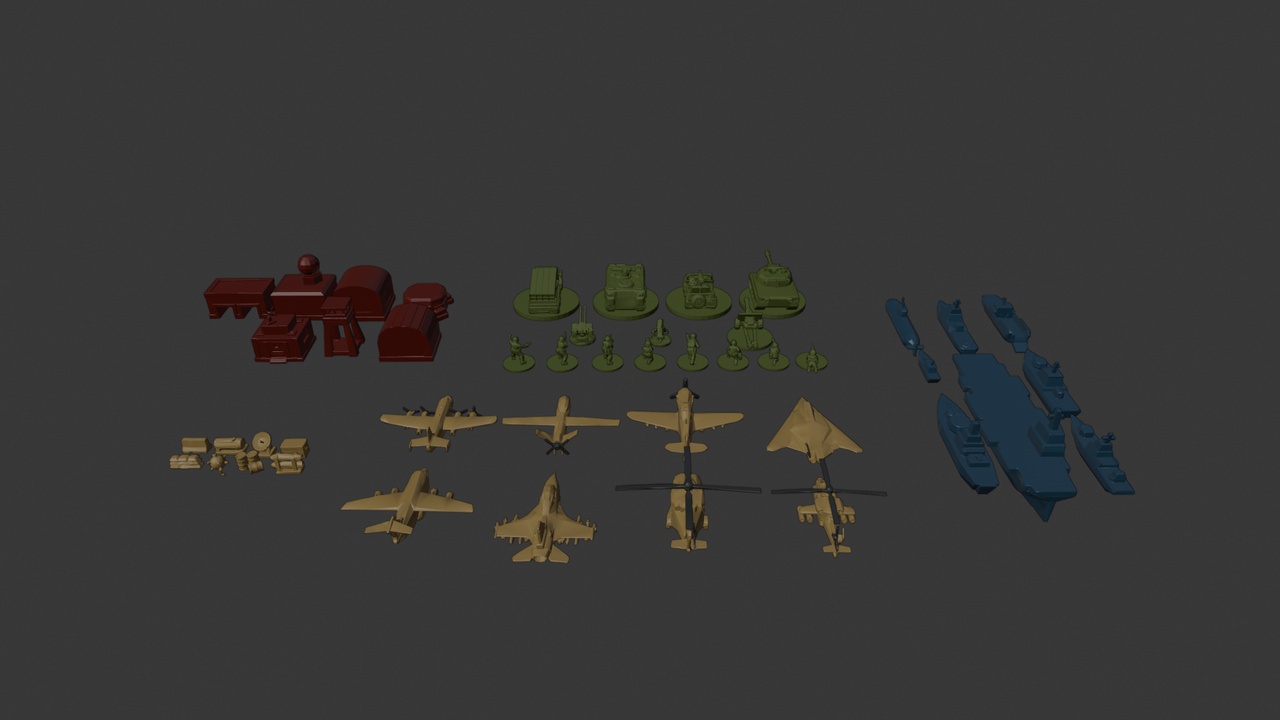 Media 1 for listing Pixit3D ToySoldiers Complete Pack