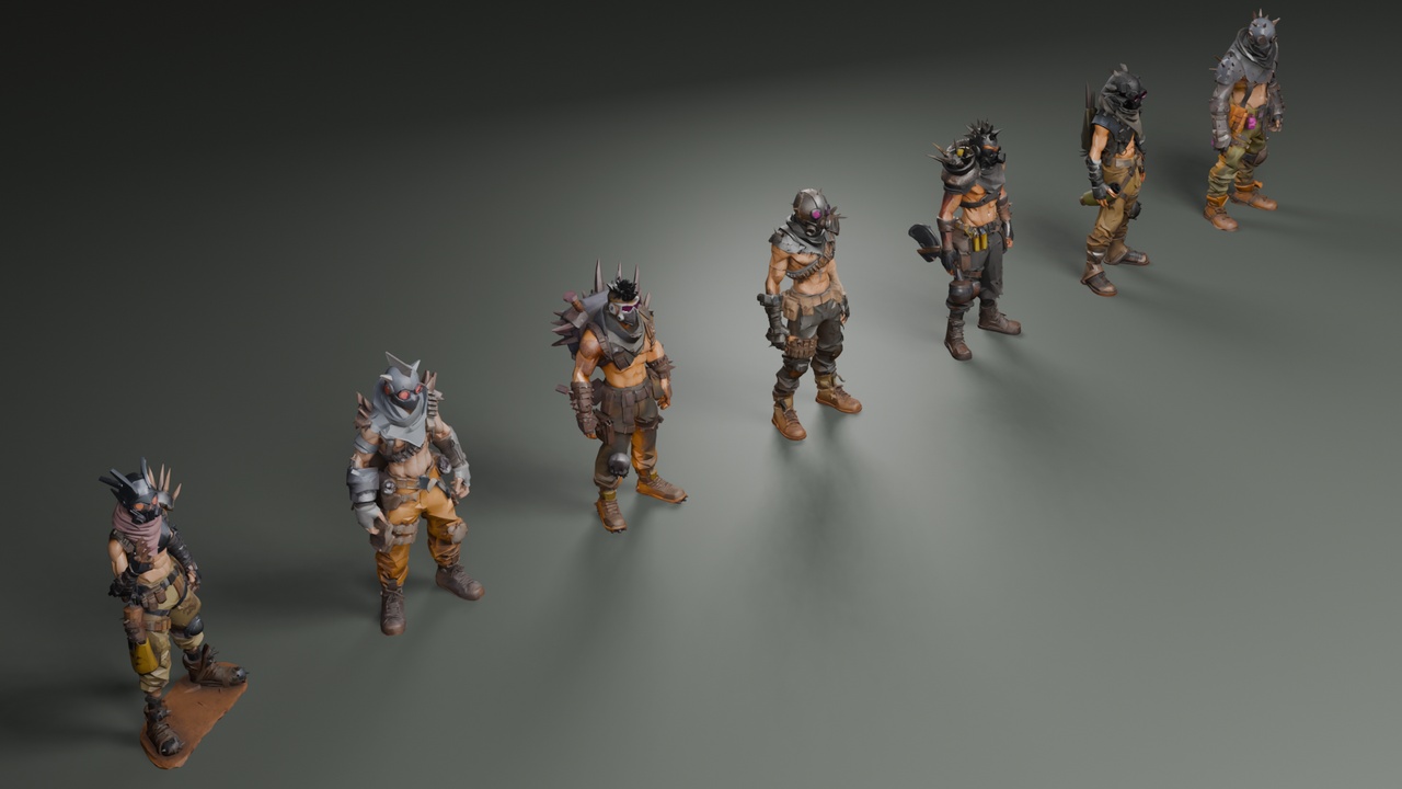 Media 1 for listing Razorhide Crawlers 👹 (LowPoly)