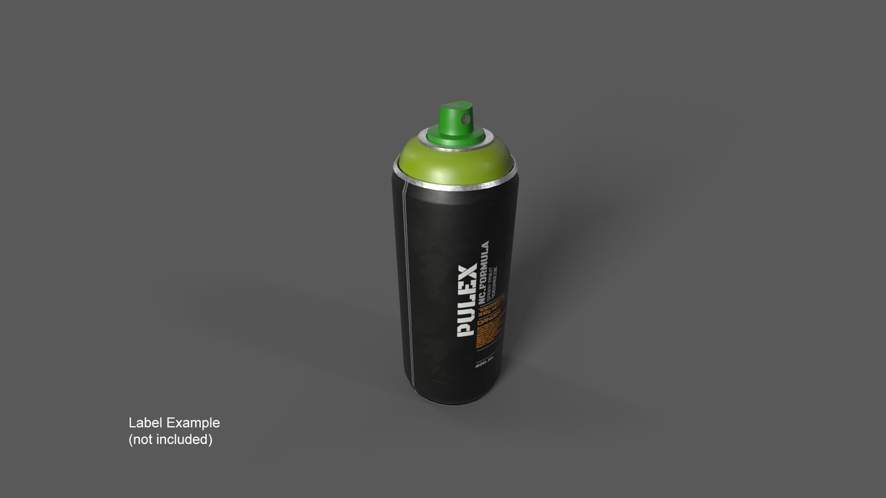 File multimediali per l'articolo Spray paint can 400 ml: 1