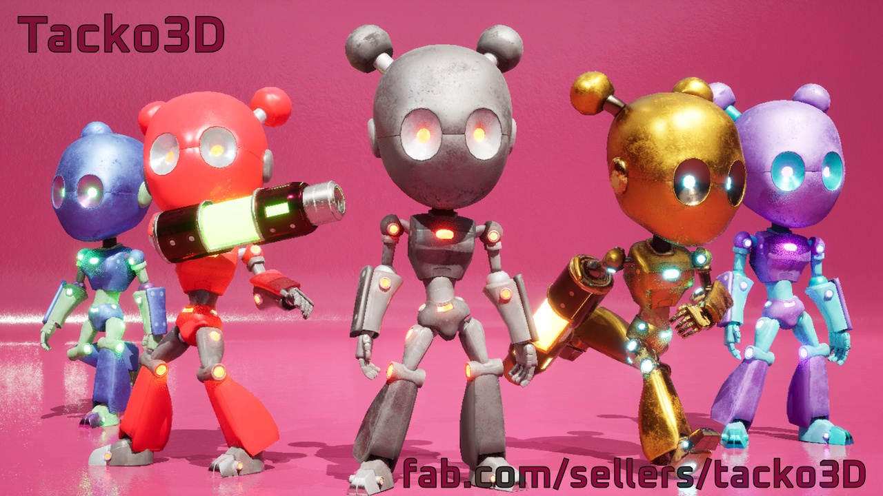 Media 1 for listing Companion Robot Rachel - Radiant Robots Series