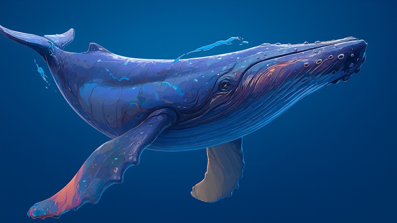 Media 1 for listing Free Stylized Lowpoly Whales🌊