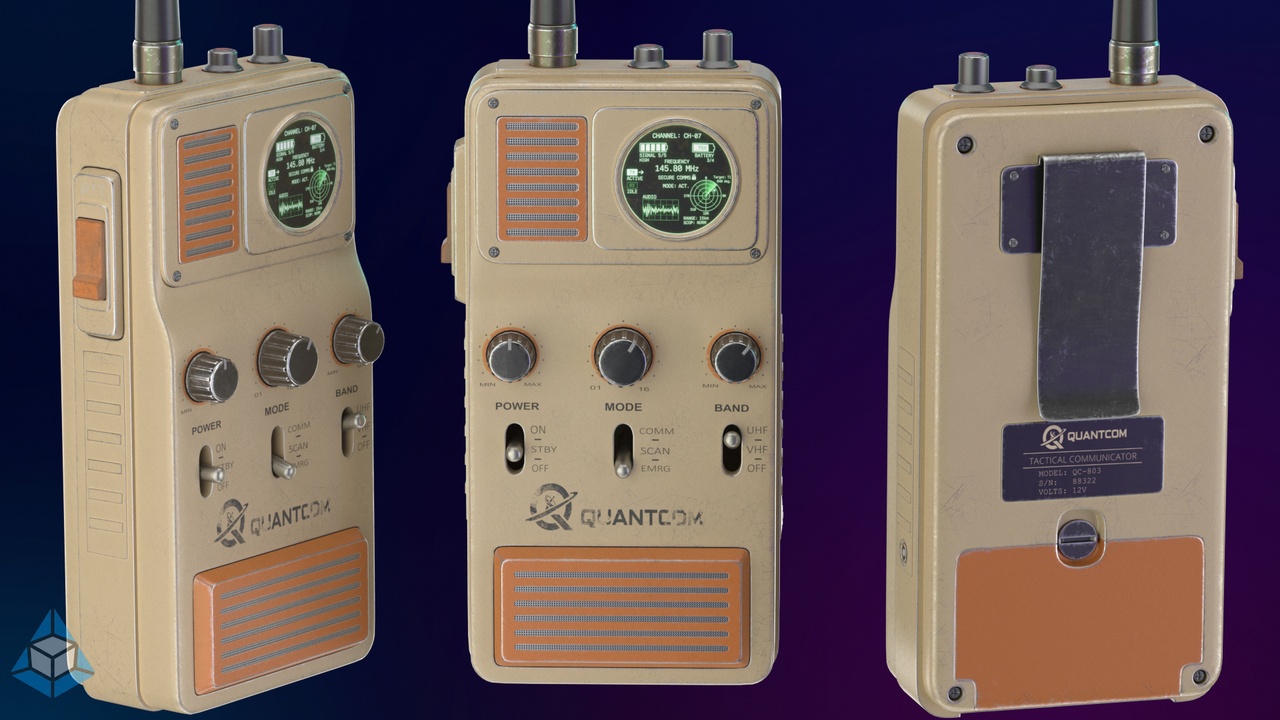 Media 1 for listing Retro Sci-Fi Communicator