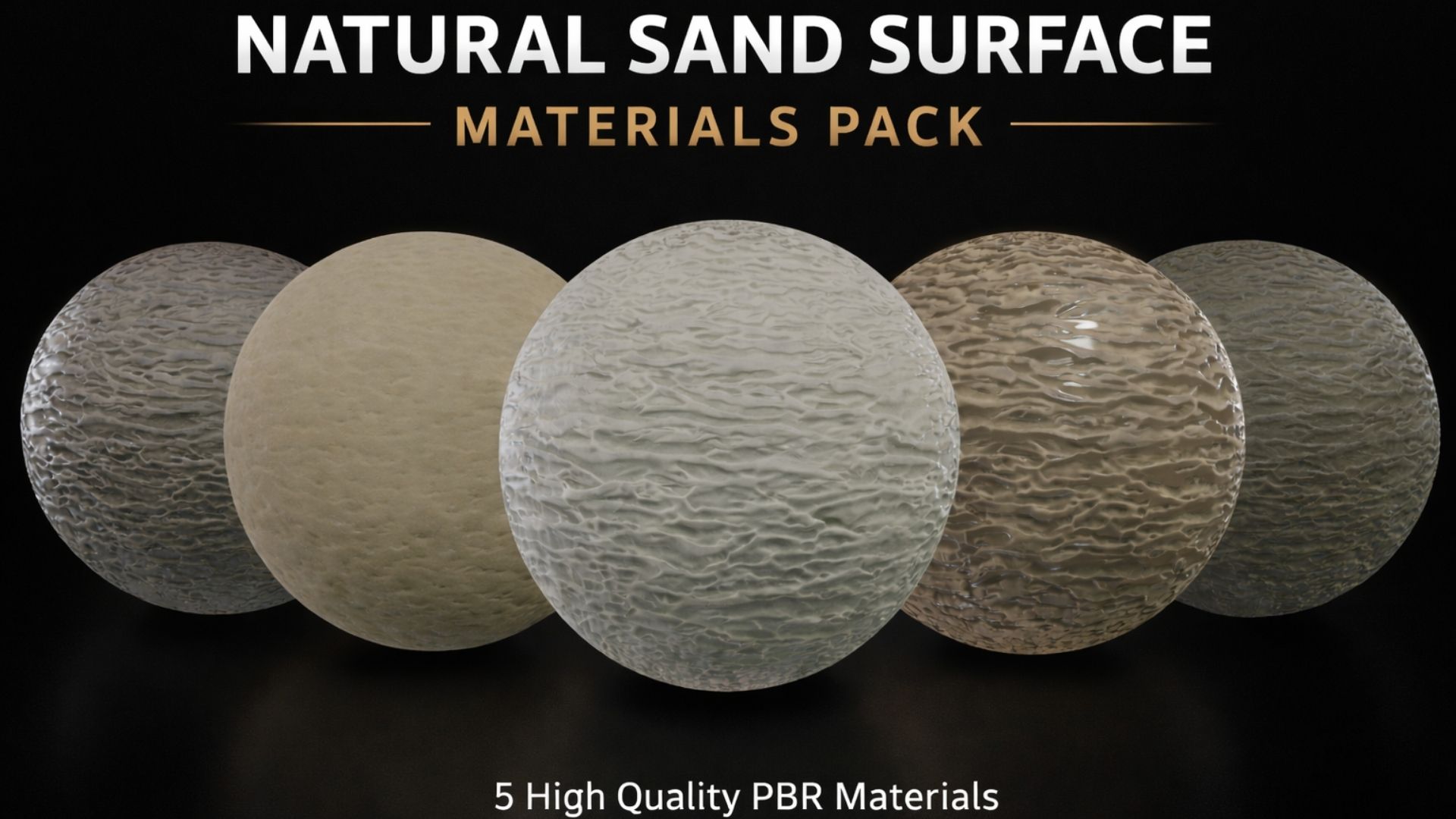 Sand Shell Material Natural Sand Surface Materials Pack | Fab