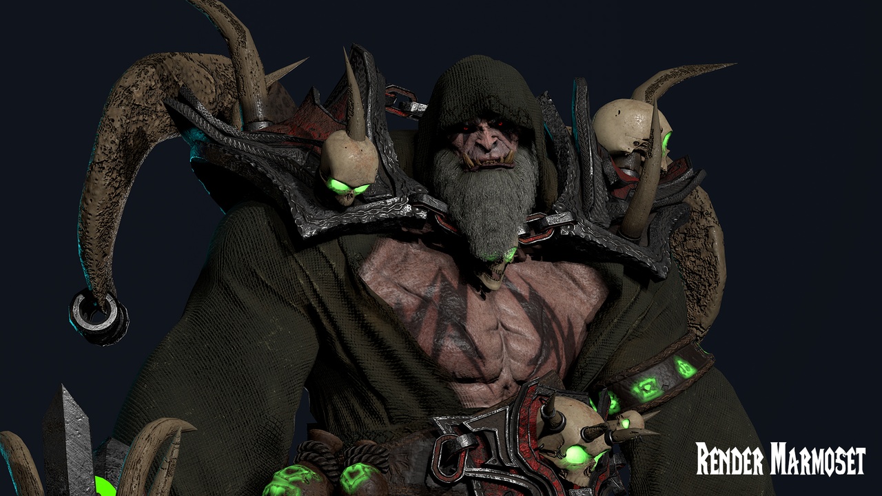 Media 1 for listing Orc Warlock (Modular)