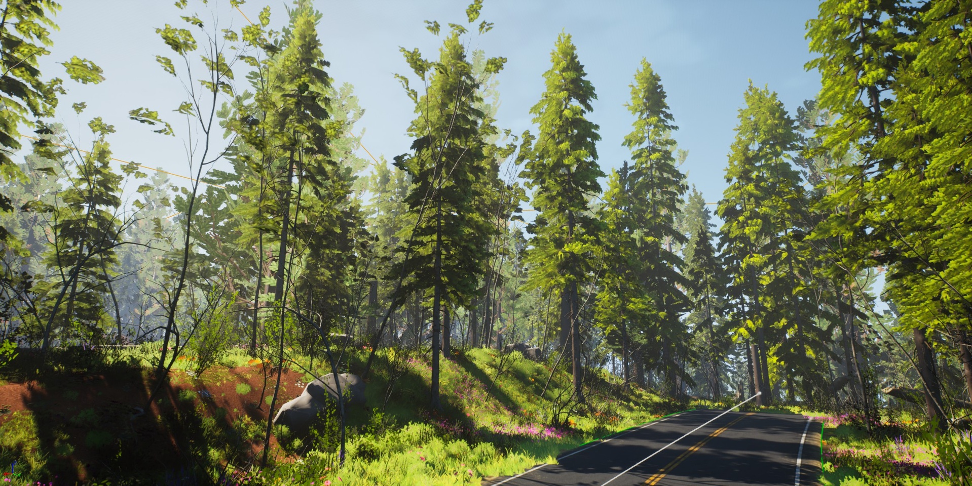 Media 1 for listing PCG Stylized Pine Forest