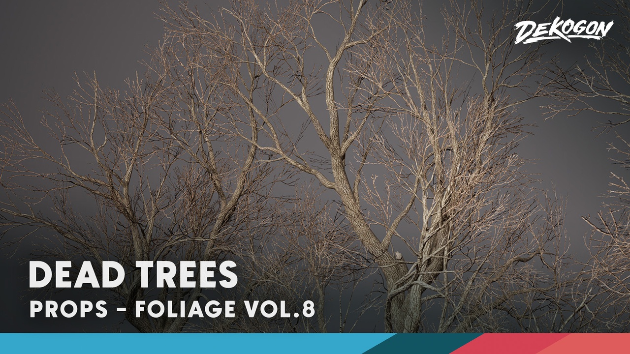 商品 Foliage VOL.8 - Dead Trees (Nanite and Low Poly) 的媒体 1