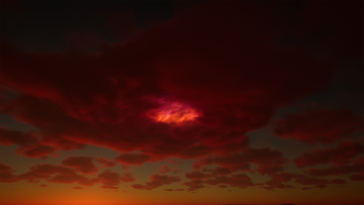 商品 Storm Volumetric Clouds and Sky 的媒体 1