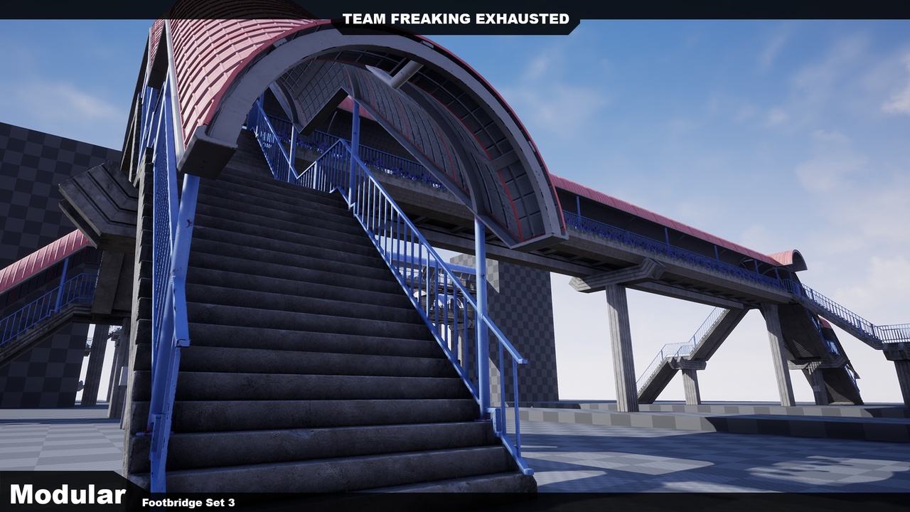 Media 1 for listing Modular Footbridge Set 3