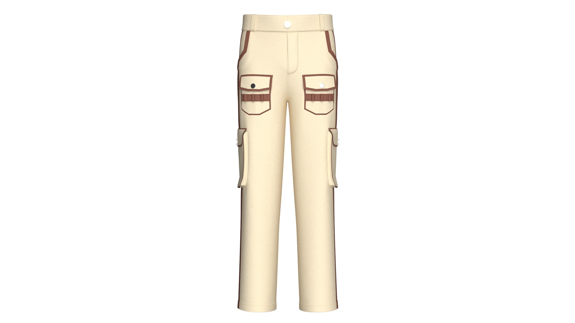 Media 1 for listing Men Side Striped Cargo Pant With Pocket | High Poly