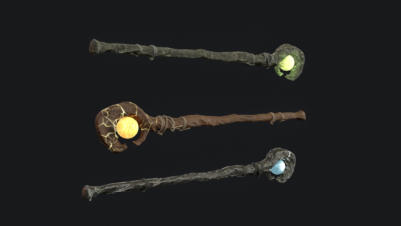 Media 1 for listing Witch Magic Staff