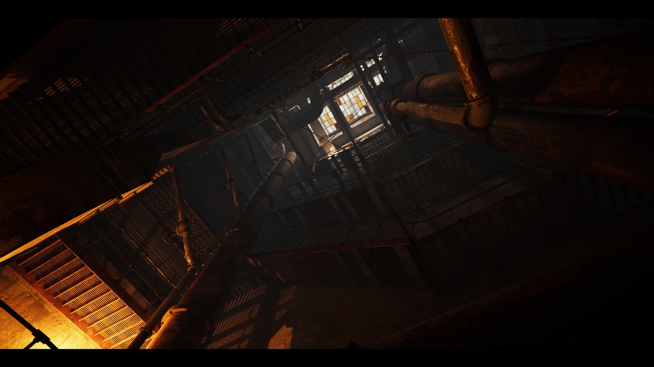 废弃工业楼梯间 – Abandoned Industrial Stairwell