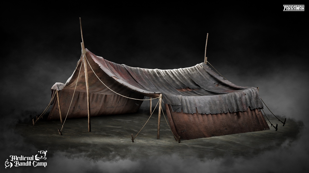 中世纪道具 Vol. 2 – 帐篷 – Medieval Props Vol. 2 – Tents