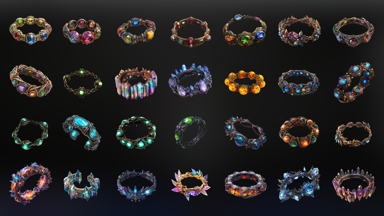 Media 1 for listing Fantasy Bracelets - Icon Pack