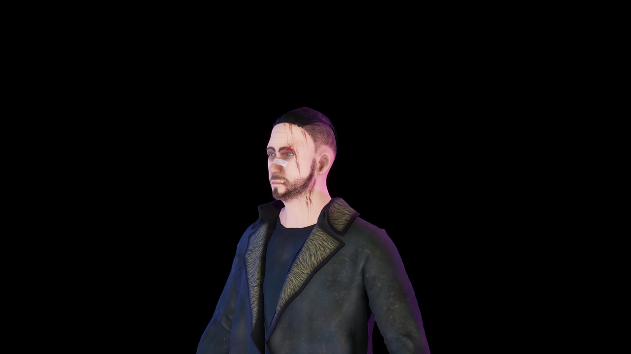 Media 1 for listing Military man (casual/cyberpunk)