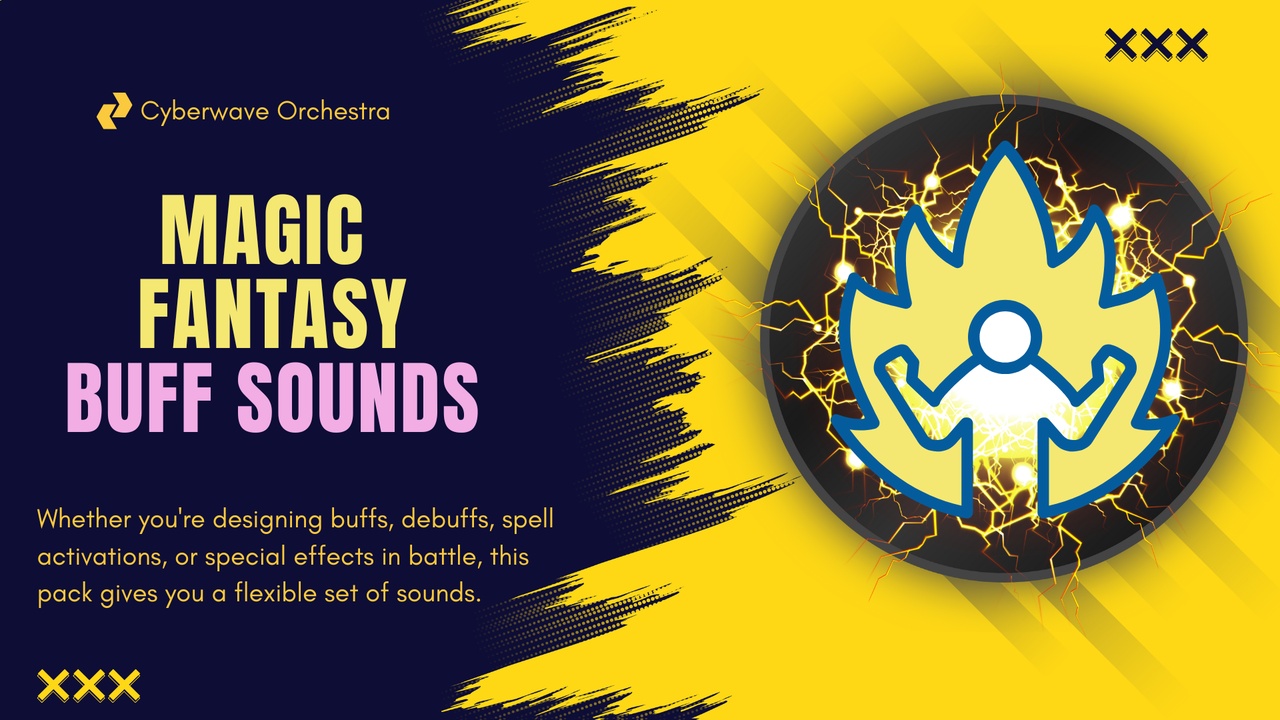 Media 1 for listing Magic Fantasy Game Buff Sounds