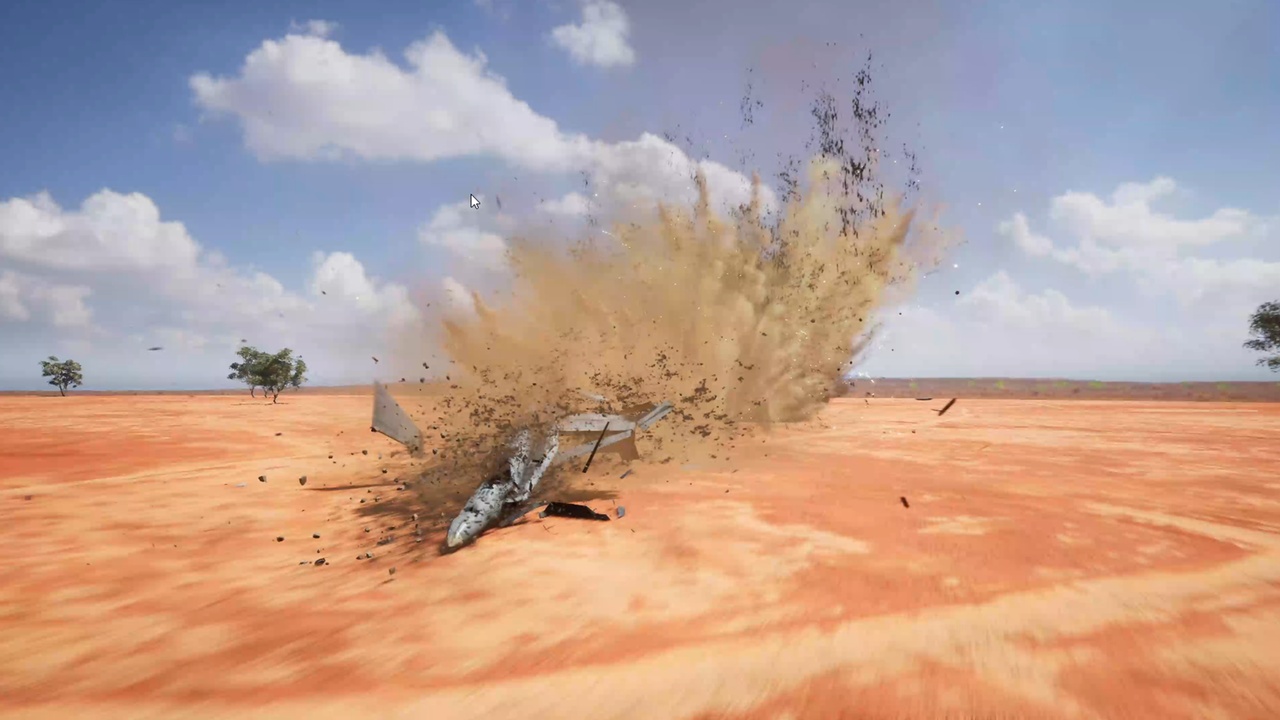Media 1 for listing Plane Crash VFX