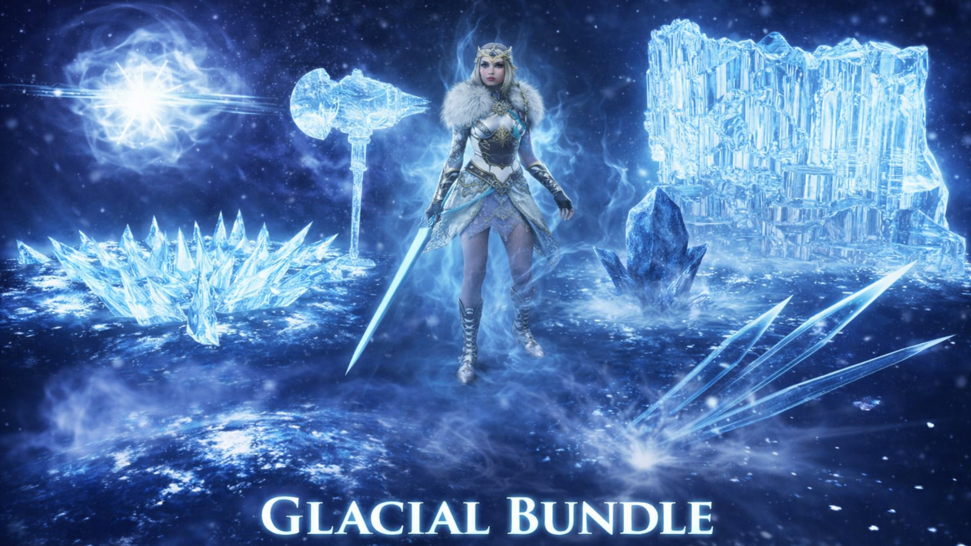 Glacial Spell Bundle – VFX | Fab