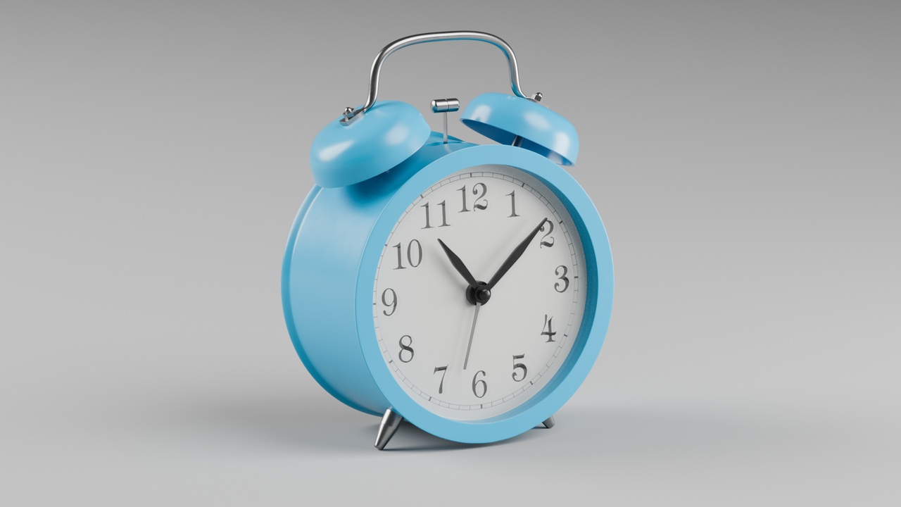 Media 1 for listing Retro alarm clock Blue