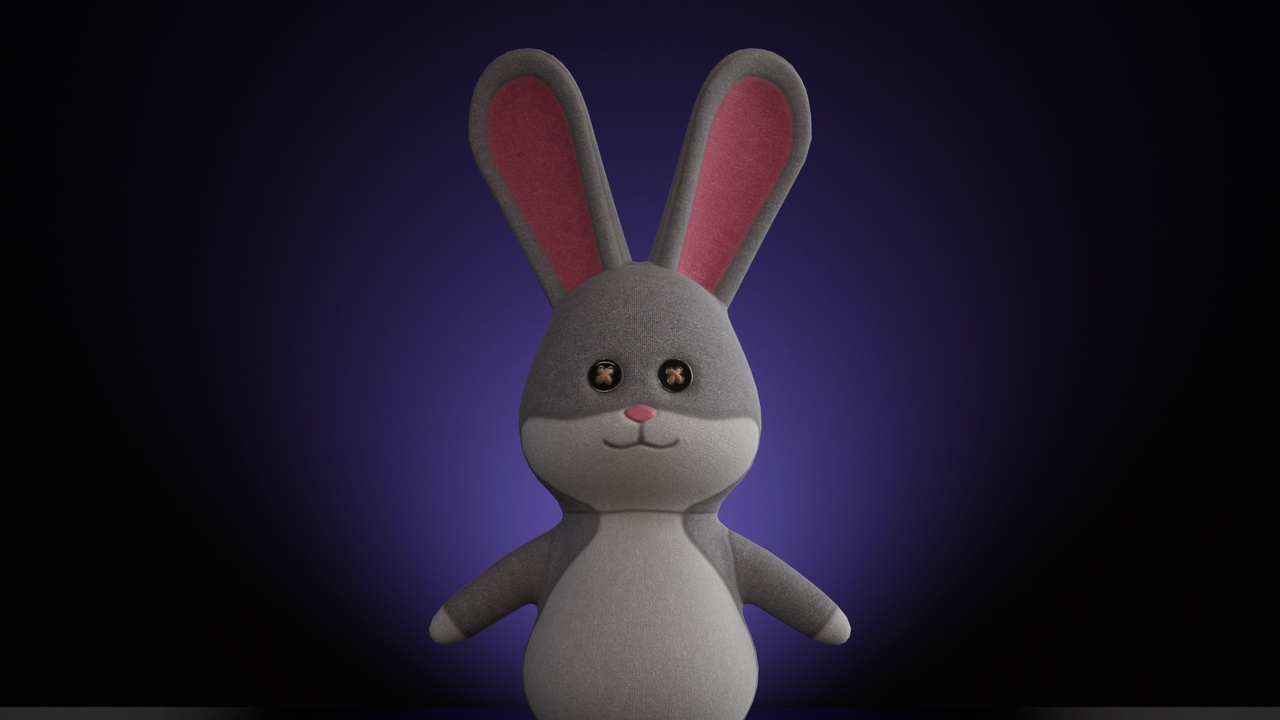 Media 1 for listing Plush Rabbit