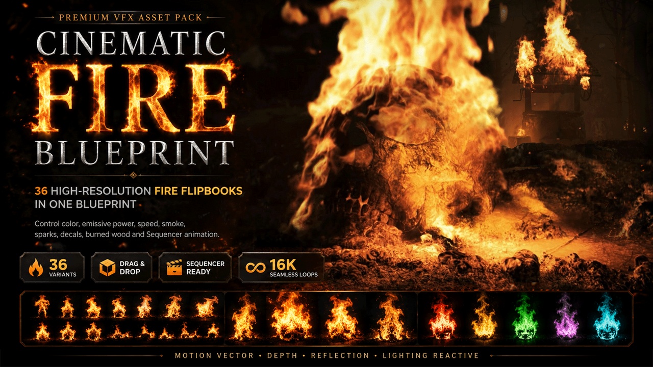 商品 Cinematic Fire 的媒体 1