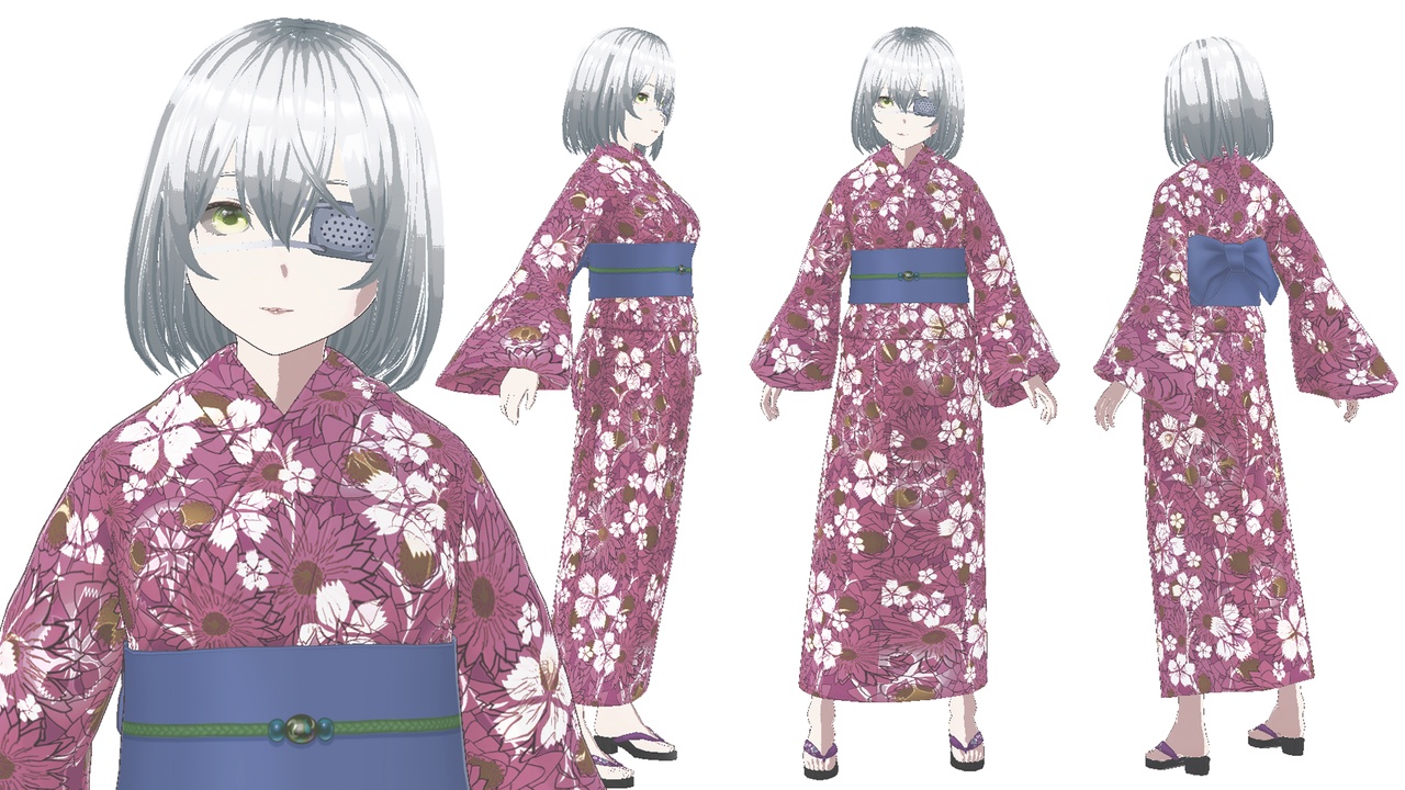 Media 1 for listing Anime - Girl in Kimono