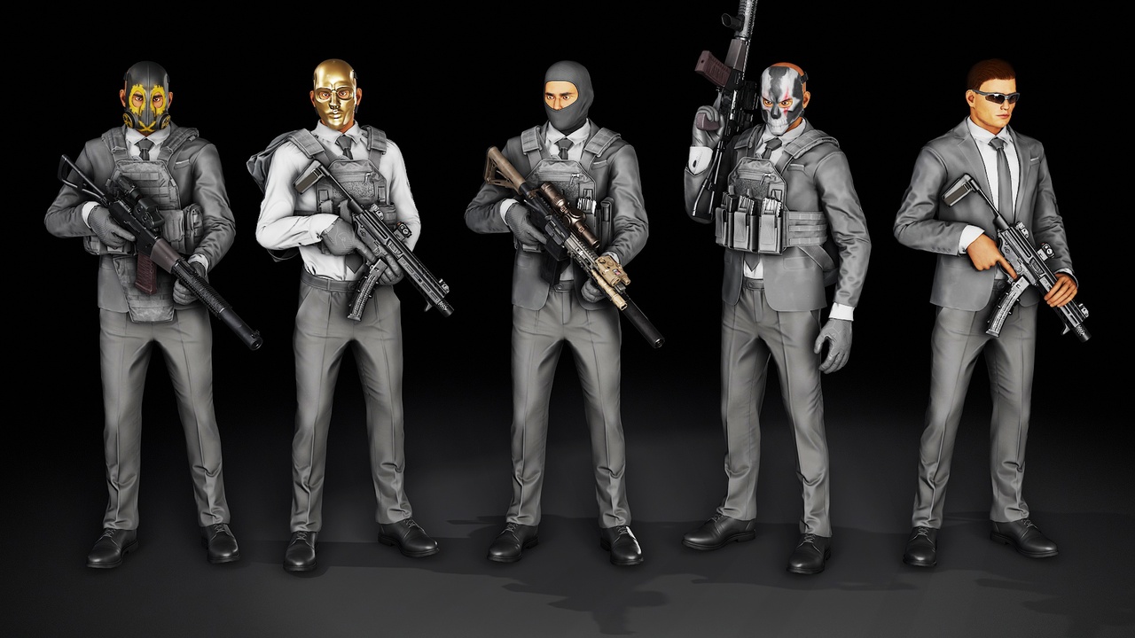 Modular Bank Robbers Pack 제품 등록을 위한 미디어 1개