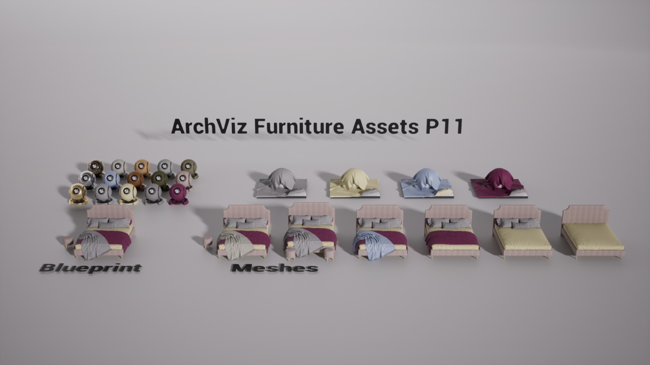 Media 1 for listing ArchViz Furniture Assets P11
