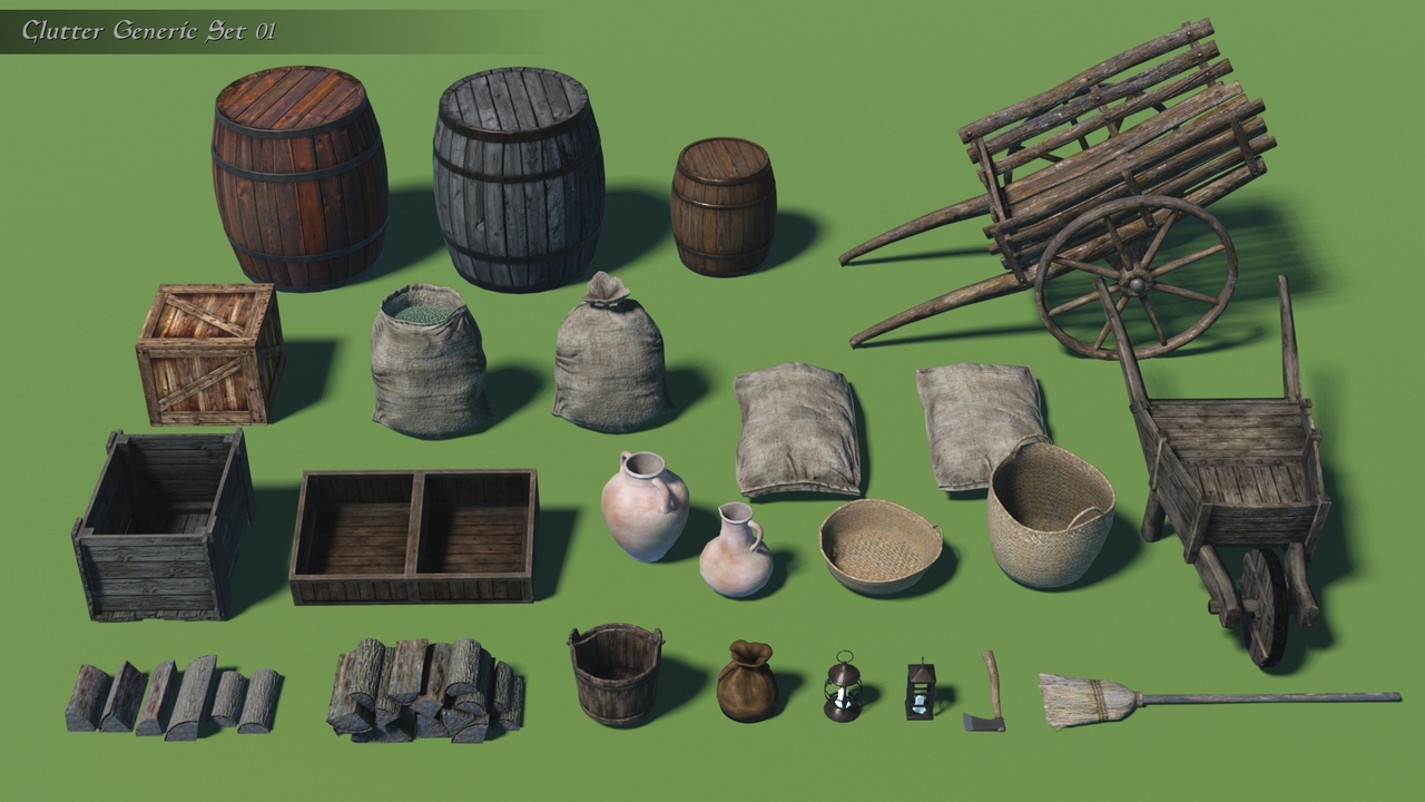 Media 1 for listing Clutter - generic set 01