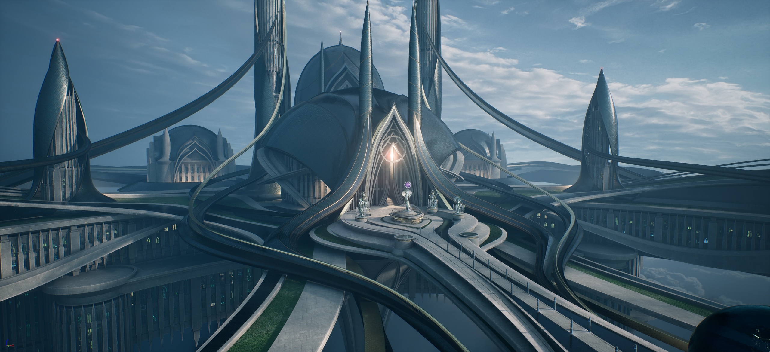 Media 1 for listing HELIX (EXTERIOR) | Sci-Fi Environment