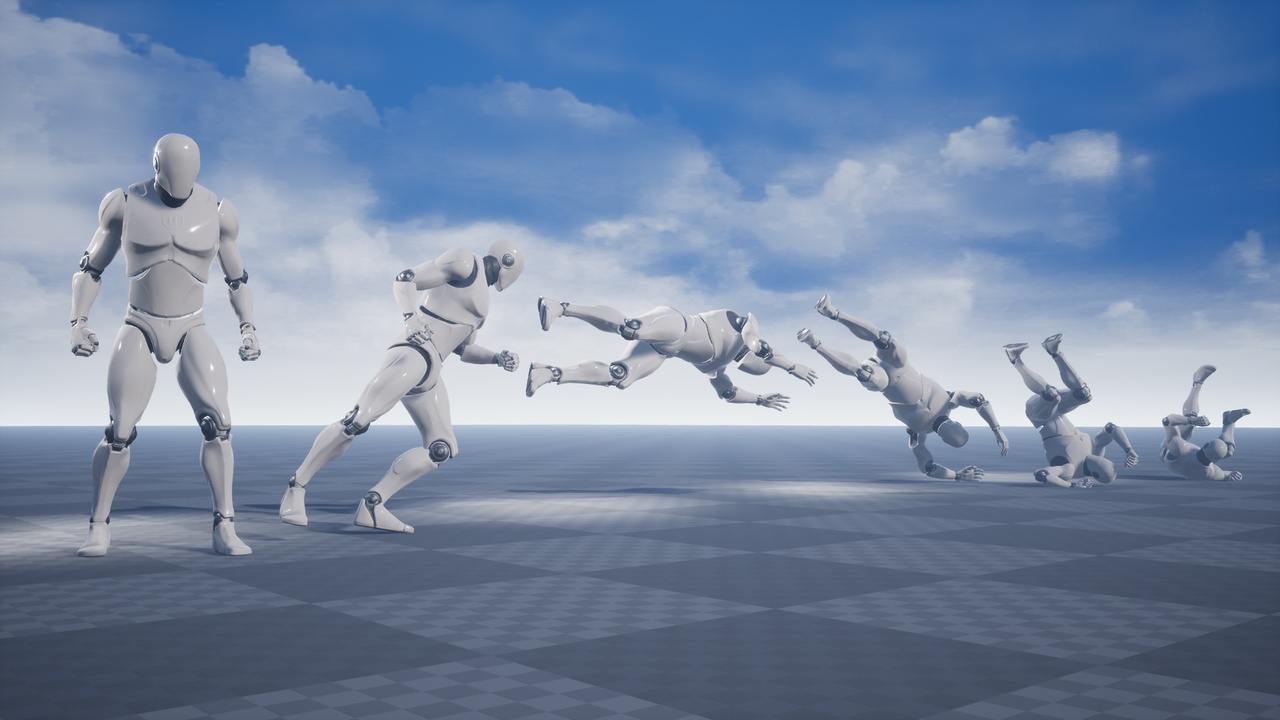 Media 1 for listing Rolls and Dodges Animation Set