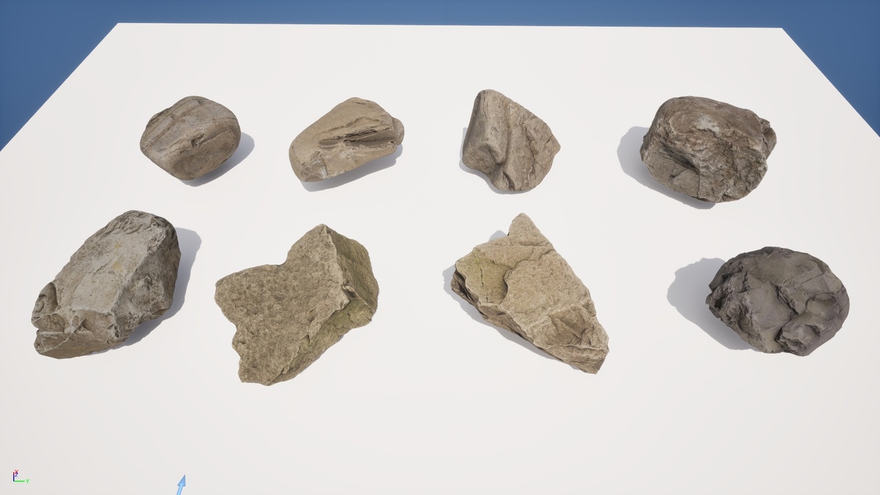 Media 1 for listing Real Stones Pack 01