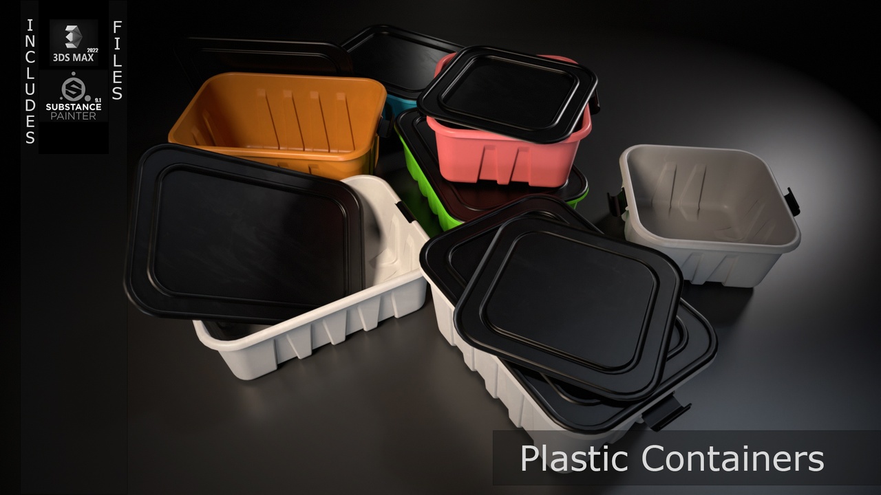 商品 Plastic Containers 的媒体 1