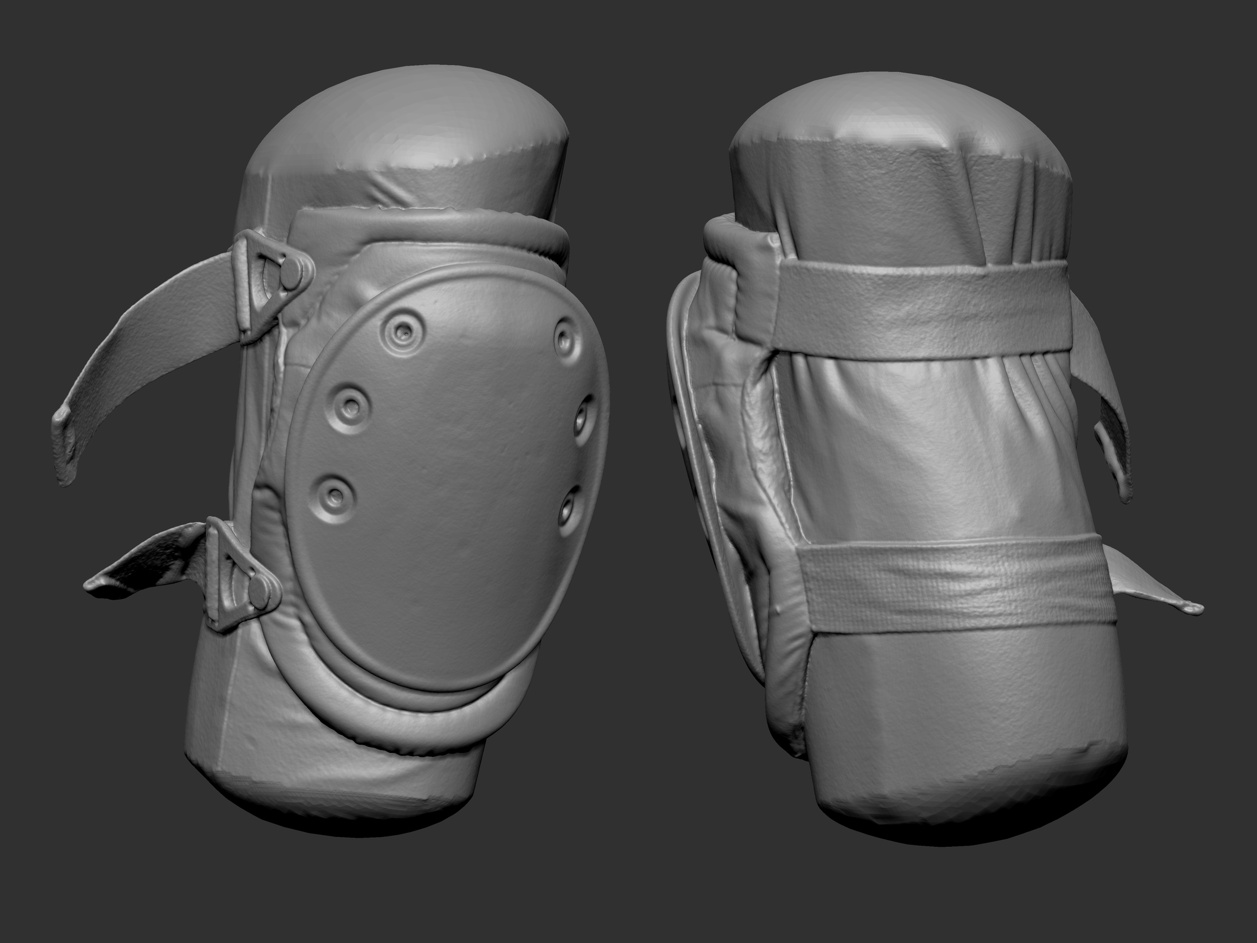 Media 1 for listing RAW SCAN of Kneepad 01