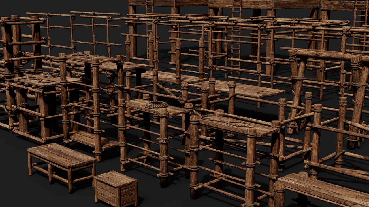 Media 1 for listing MMC Wooden Assets Modular Kit