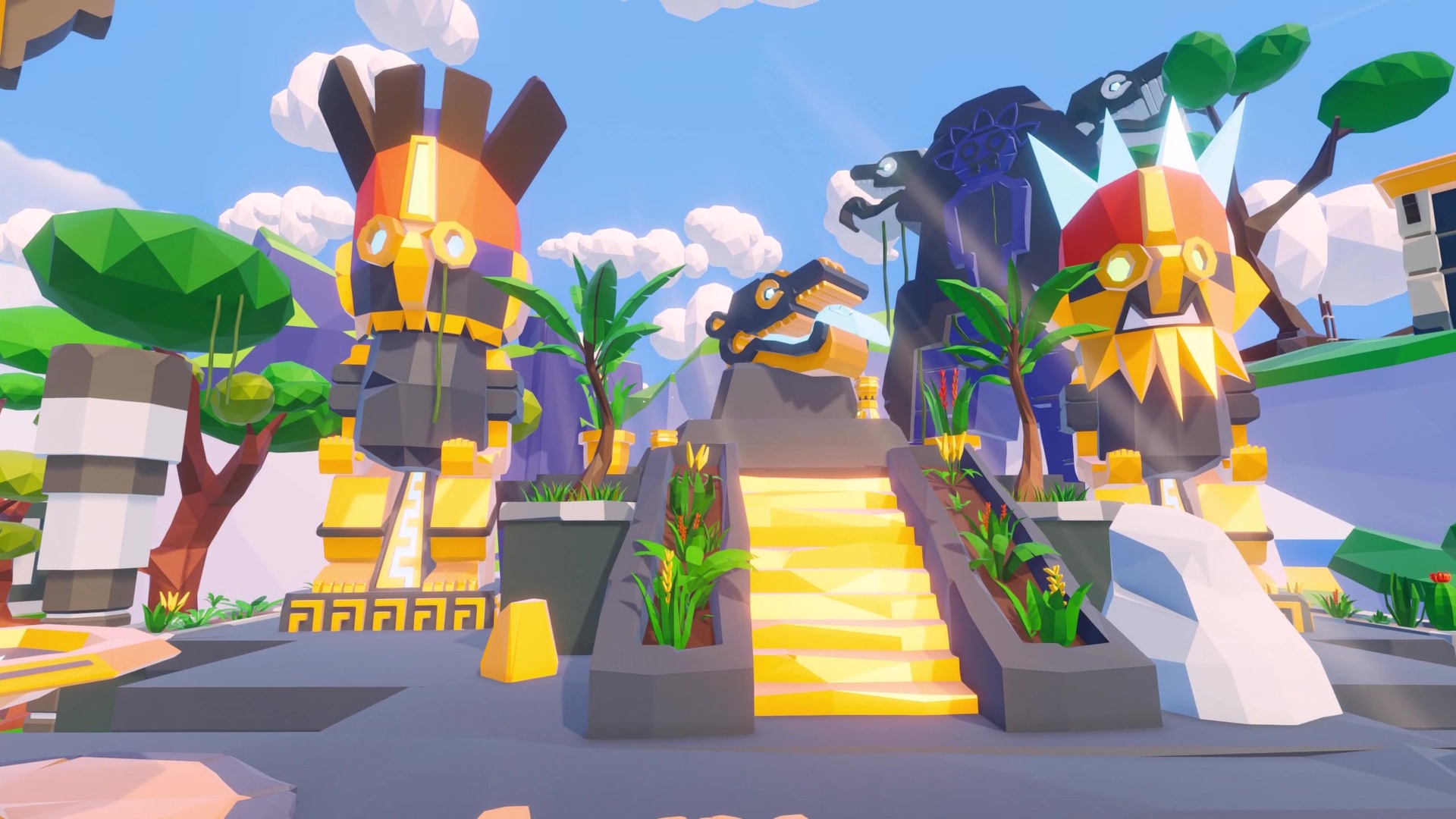 Media 1 for listing Low Poly Azec Jungle