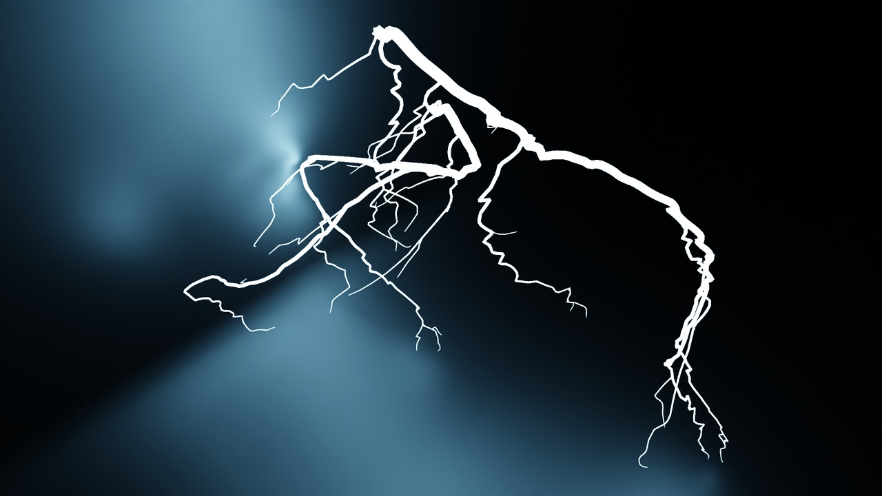 Media 1 for listing Curve to Lightning Generator - Procedural Geometry Nodes