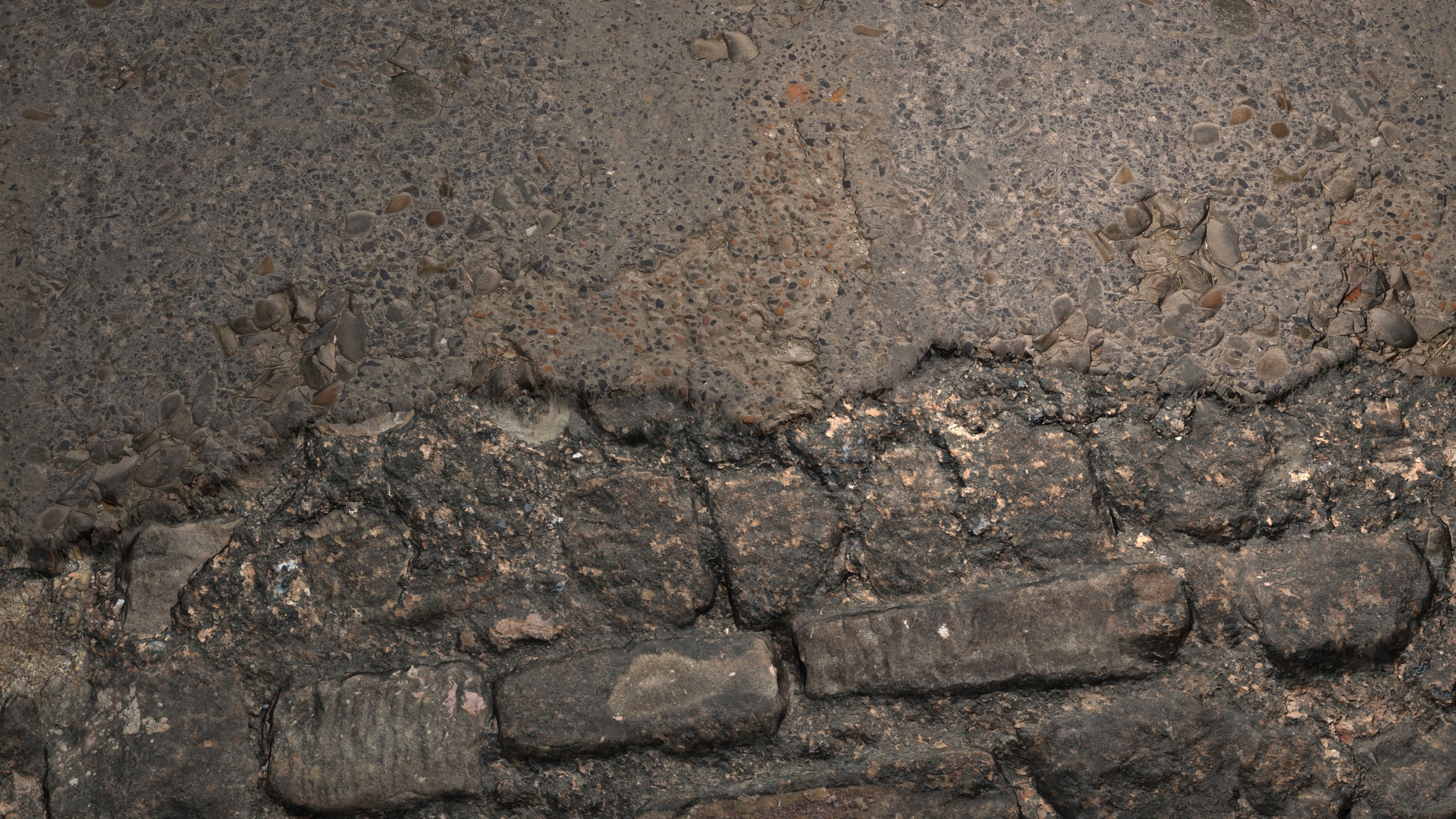 Media 1 for listing Broken Concrete Wall 8K PBR Texture