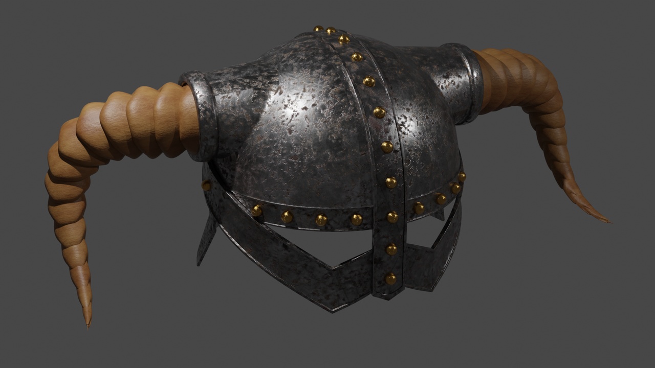 Media 1 for listing Viking Helmet