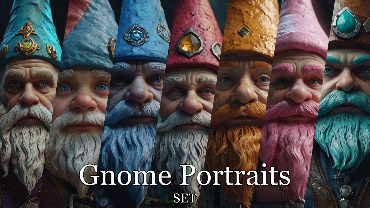 Media 1 for listing Gnome Portraits