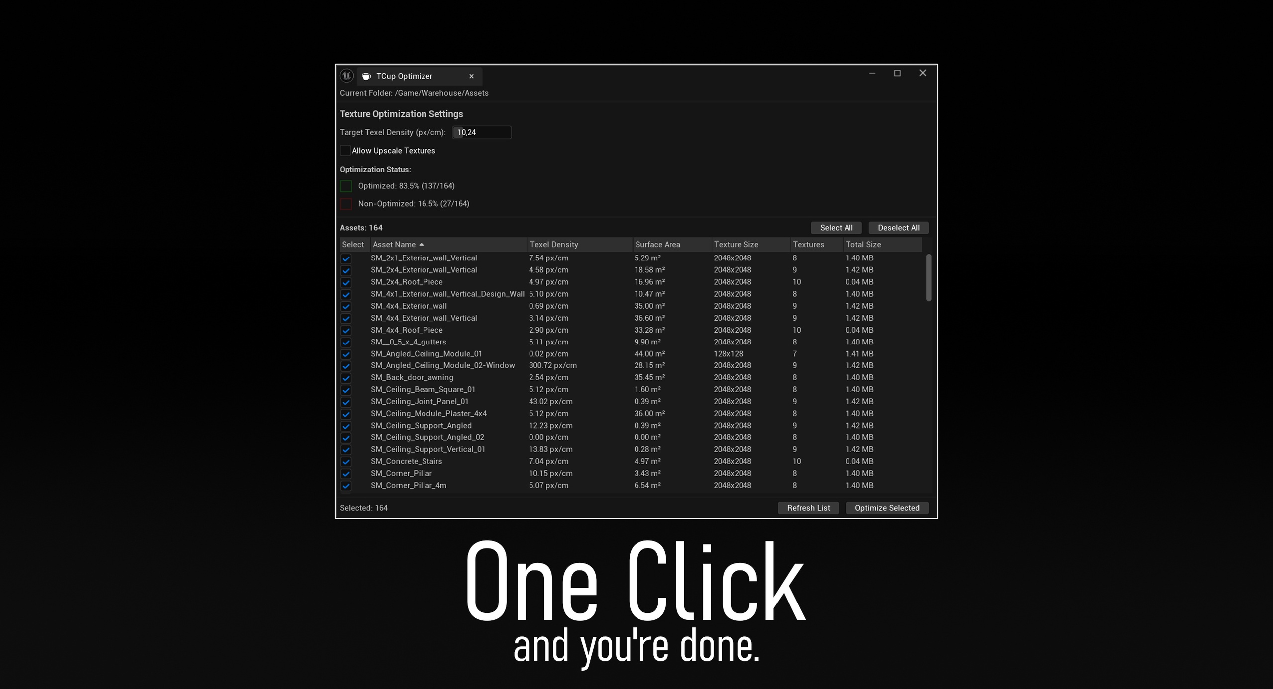 Media 1 for listing TCup - Texture Compression Tool