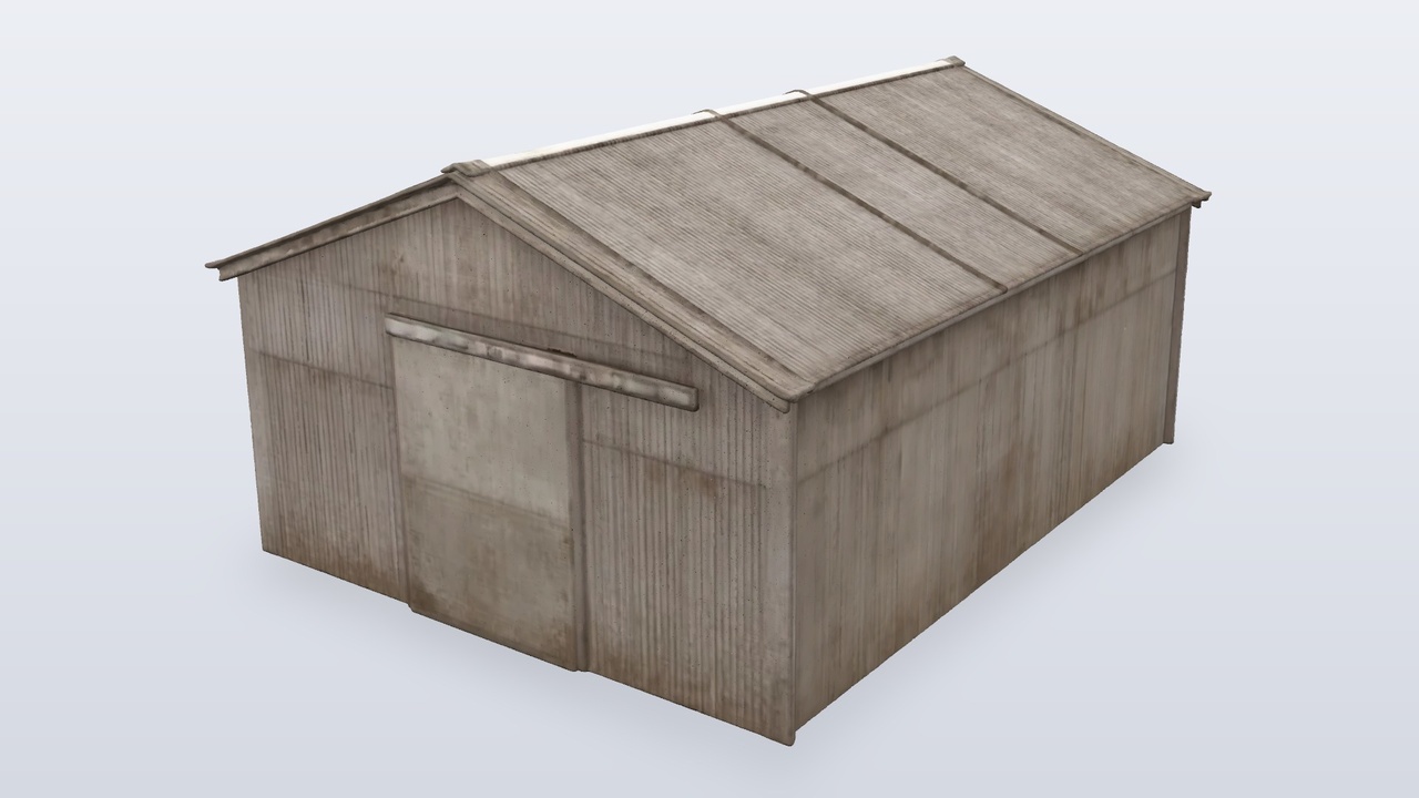 Media 1 for listing Corrugated Metal Grain Storage Shed