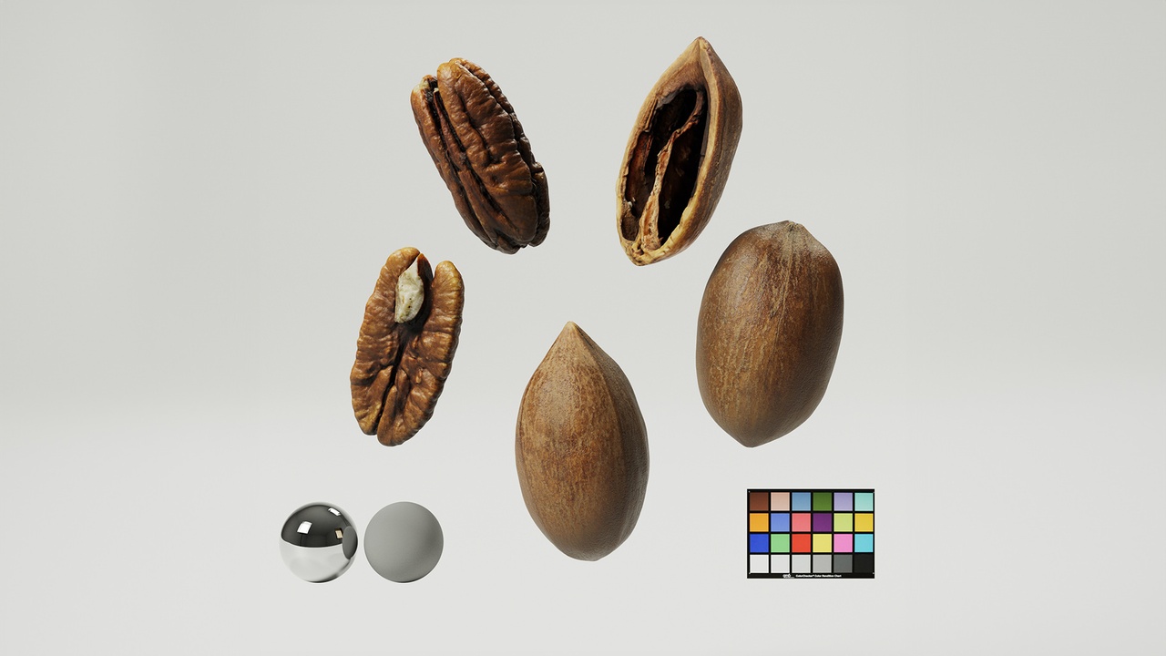 Pecans 제품 등록을 위한 미디어 1개
