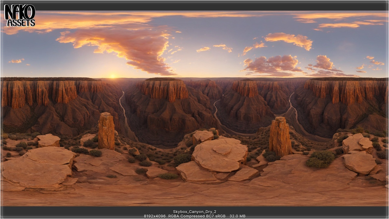 Media 1 for listing Infinity Skyboxes: 135+ Realistic & Stylized 8K HDRI Pack (Volume 1)