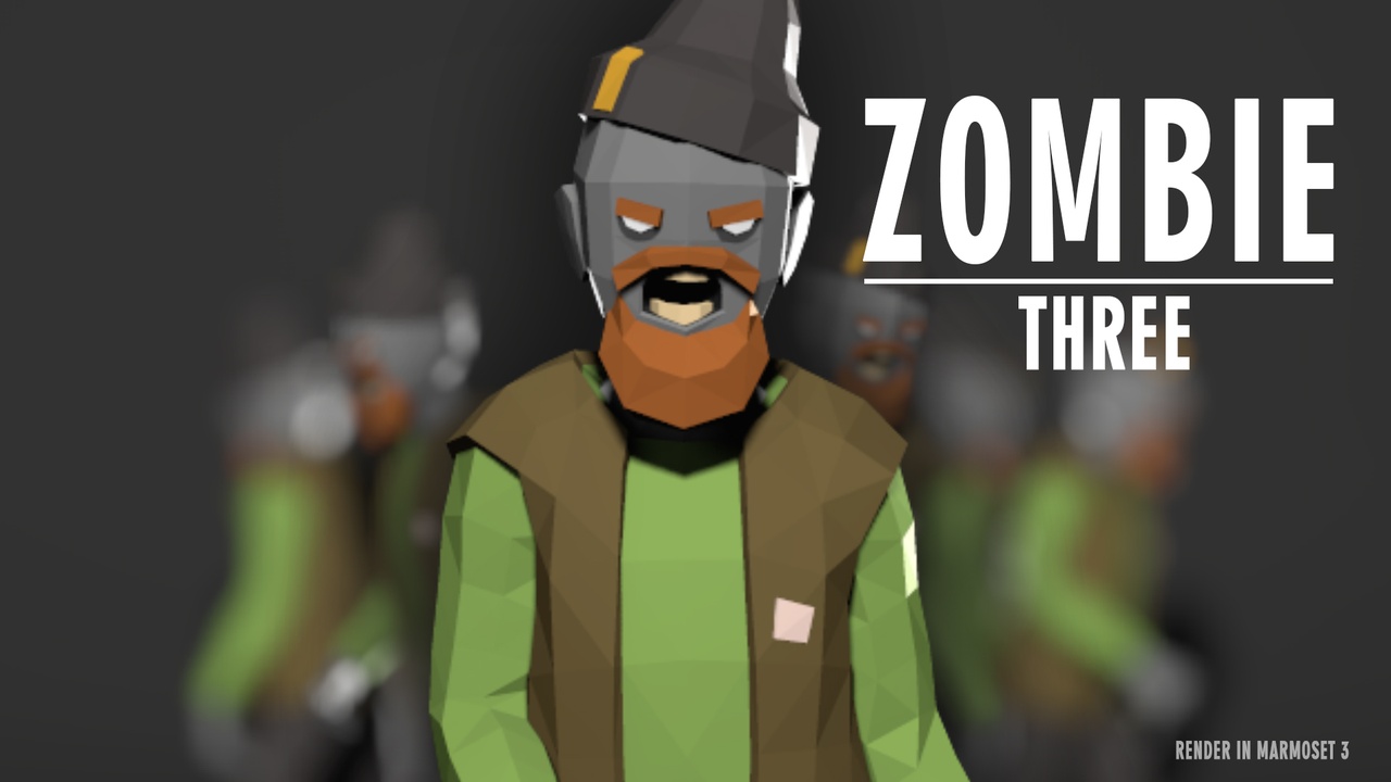 Media 1 for listing Zombie Three