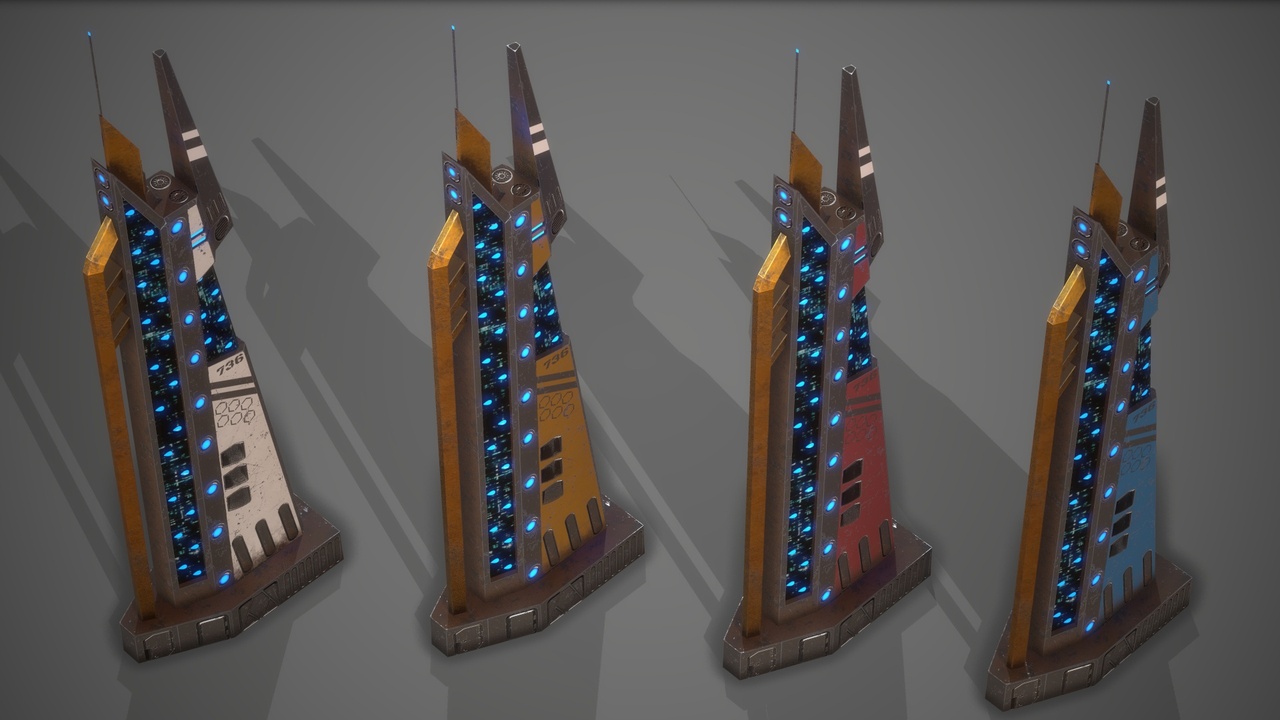 Media 1 for listing Sci-Fi Building 16